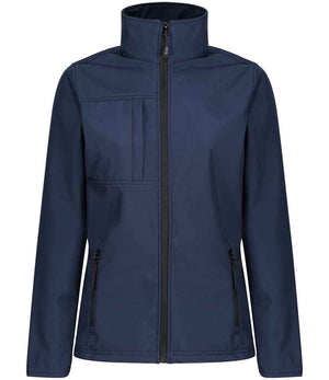 Regatta Ladies Octagon II Soft Shell Jacket Navy/Seal Grey