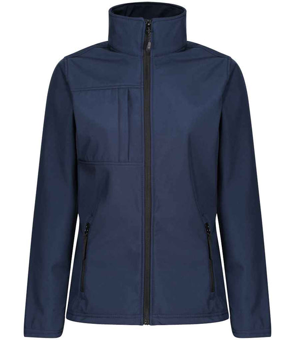 Regatta Ladies Octagon II Soft Shell Jacket Navy/Seal Grey