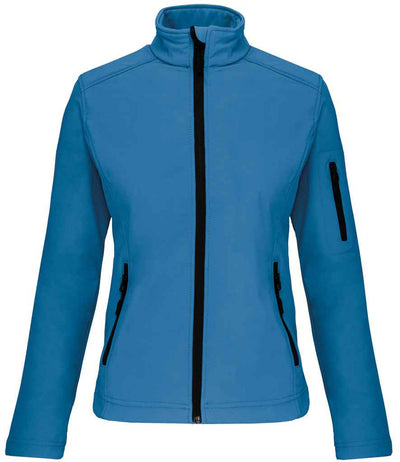 Kariban Ladies Soft Shell Jacket Aqua