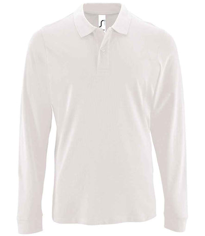 Branded SOL'S Perfect Long Sleeve Piqué Polo Shirt