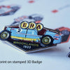 Branded 3D High Definition Printed Metal Badge (25mm)