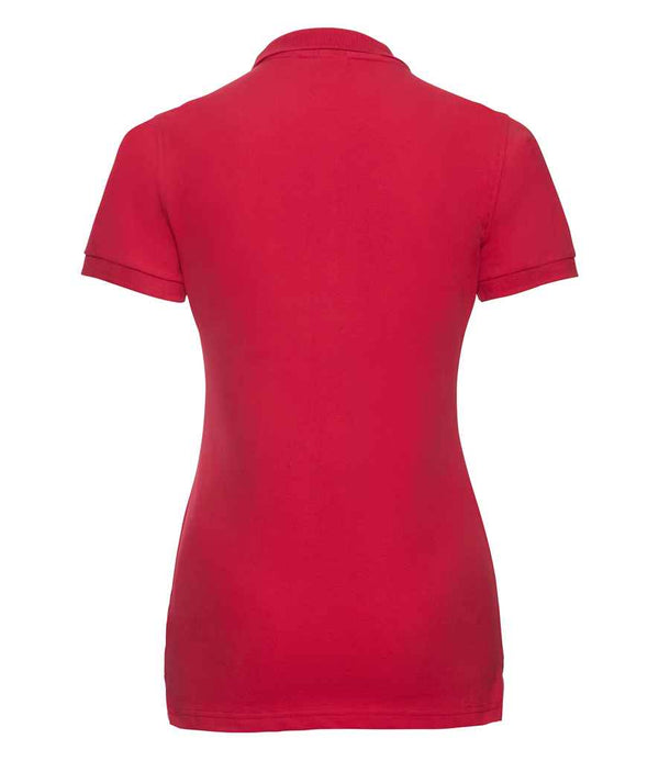 Russell Ladies Stretch Piqué Polo Shirt