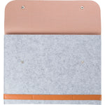 Cheddon RPET felt laptop pouch