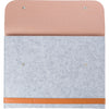 Branded Cheddon RPET felt laptop pouch