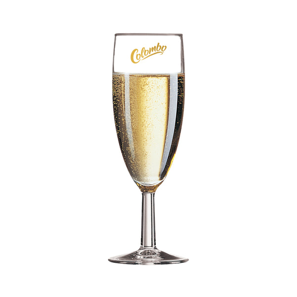 Branded Savoie Flute Glass