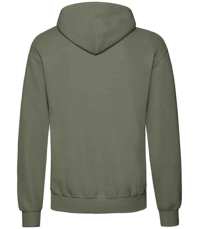 Fruit of the Loom Classic Hooded Sweatshirt Classic Olive