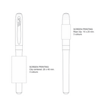 BIC® Mark-it Permanent Marker White/Black
