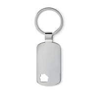 Key ring with house detail