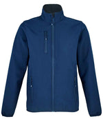 SOL'S Ladies Falcon Recycled Soft Shell Jacket Abyss Blue