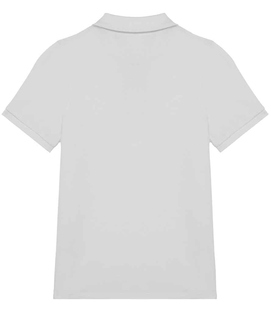 Native Spirit Kids Piqué Polo Shirt White