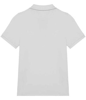Native Spirit Kids Piqué Polo Shirt White