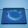 10cm Sapphire Blue Square Coaster
