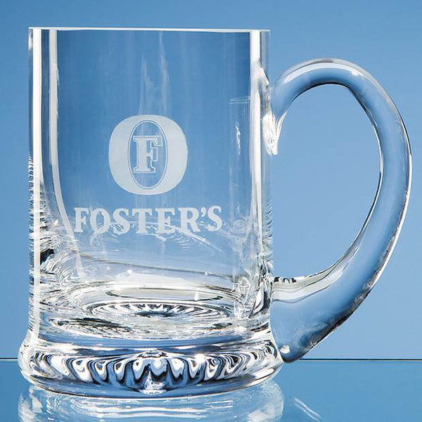 Branded 0.45ltr Handmade Star Base Tankard