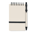 Branded A6 milk carton notebook set
