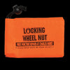 Branded Large Locking Wheel Nut Bag (120x95mm: 210D Polyester)