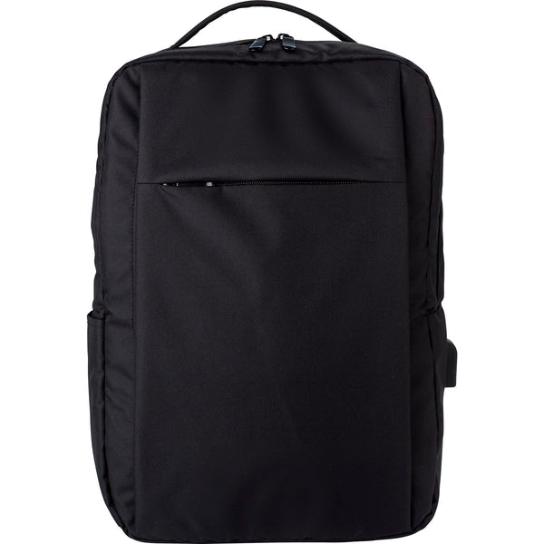 Branded Merlecrest RPET laptop backpack