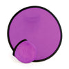 Foldable Foldaway Frisbee with Pouch and Black trim