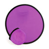 Branded Foldable Foldaway Frisbee with Pouch and Black trim