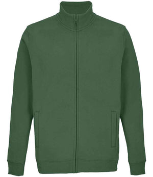 SOL'S Unisex Cooper Full Zip Sweat Jacket Bottle Green