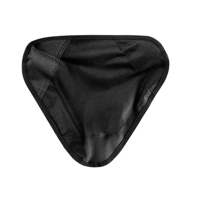 Foldable seat in pouch