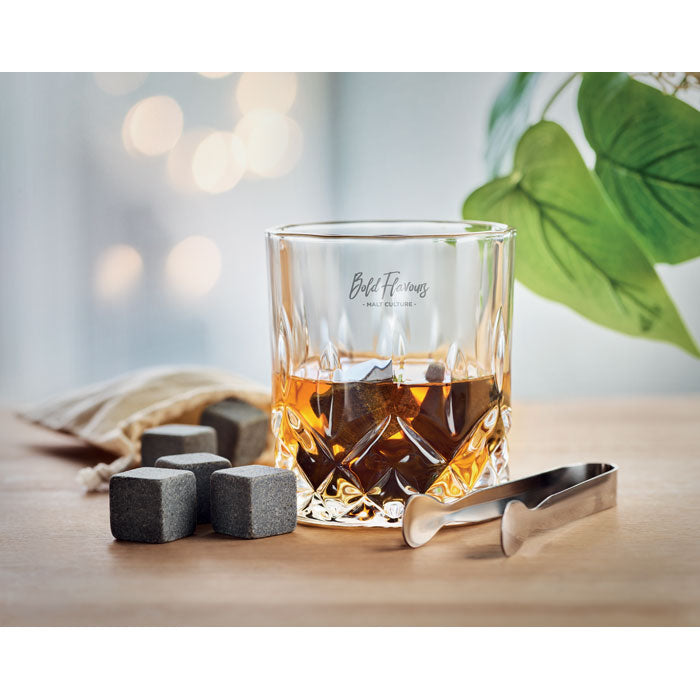 Branded Whisky set in bamboo box