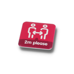 DBASE Badge 37mm Square