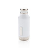 Leak proof vacuum bottle with logo plate