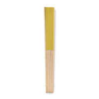 Manual hand fan with bamboo handle