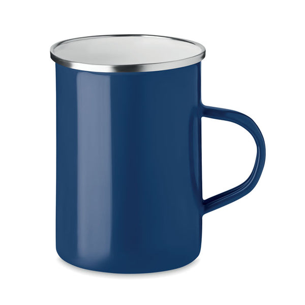 Metal mug with enamel layer 550ml