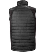 Result Genuine Recycled Compass Padded Gilet Black/Yellow