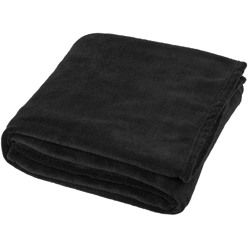 Branded Bay extra soft coral fleece plaid blanket