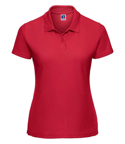 Branded Russell Ladies Classic Poly/Cotton Piqué Polo Shirt