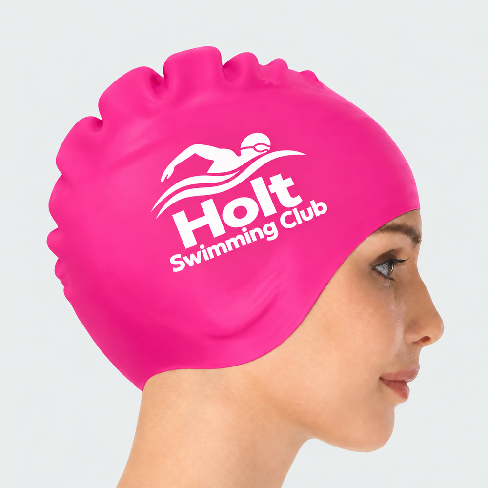 Logo Branded Silicone Swimming Hat