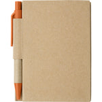 Nansladron Cardboard notebook with ballpen