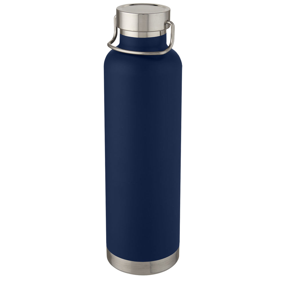 Branded Thor 1 L copper vacuum insulated water bottle