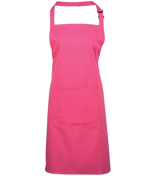 Premier 'Colours' Bib Apron with Pocket