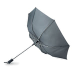 21 inch foldable  umbrella Grey