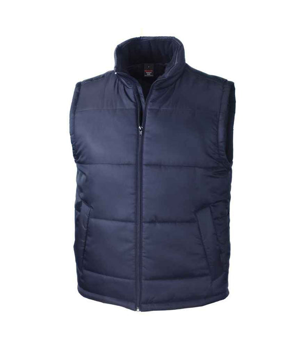 Result Core Padded Bodywarmer Navy