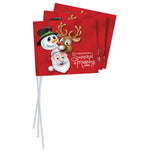 Hand Waving Flags in Festive Themes