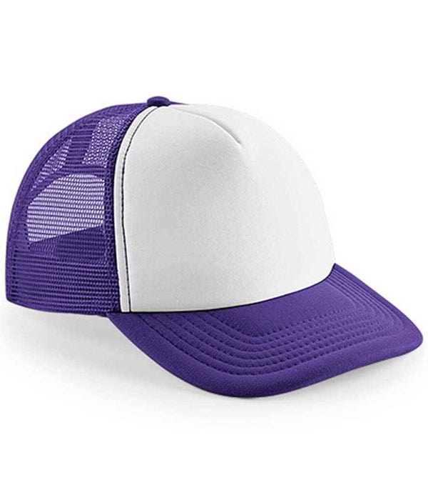 Branded Beechfield Vintage Snapback Trucker Cap