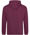 AWDis College Hoodie Burgundy Smoke