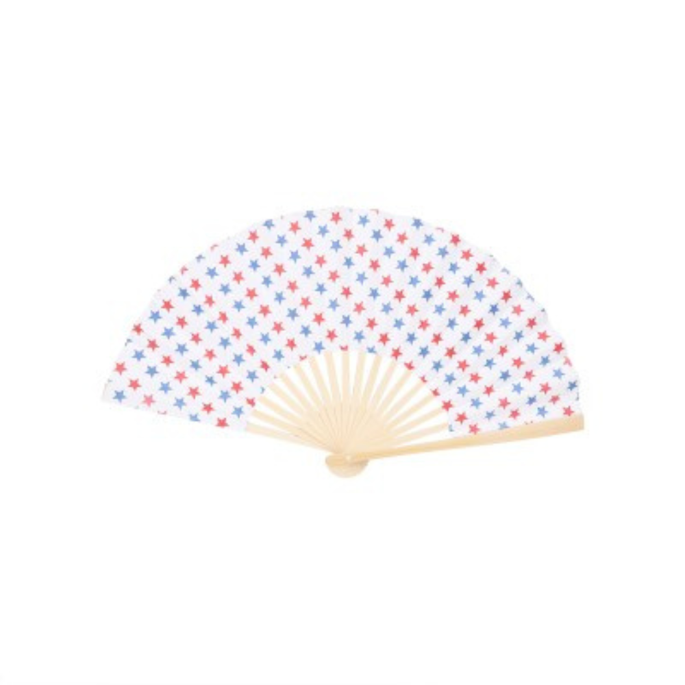 Branded Bamboo Breeze Hand Fan
