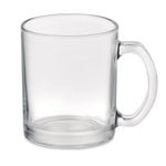 Transparent Gloss Glass Sublimation Mug - 300ml