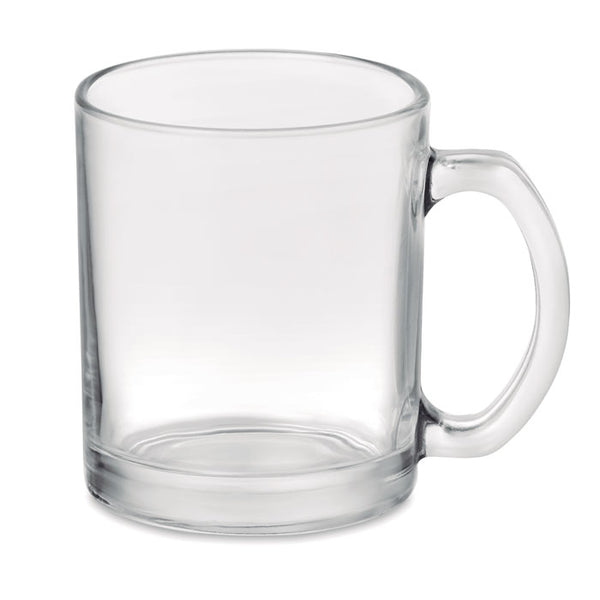 Transparent Gloss Glass Sublimation Mug - 300ml