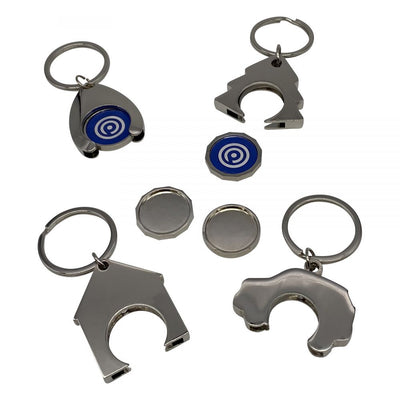 Branded House Shaped Trolley Coin Holder (UK Stock)