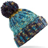 Branded Beechfield Corkscrew Pom Pom Beanie