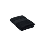 Towel organic cotton 100x50cm Black