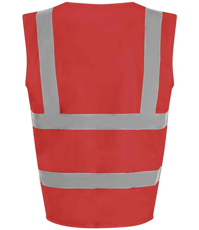 Pro RTX High Visibility Waistcoat Red