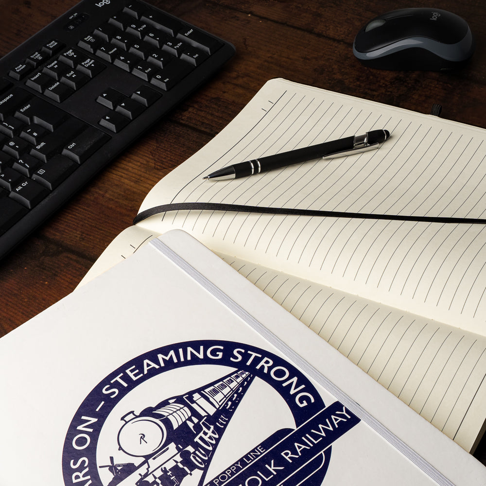 Express A4 Soft Touch Notebook & Pen Loop