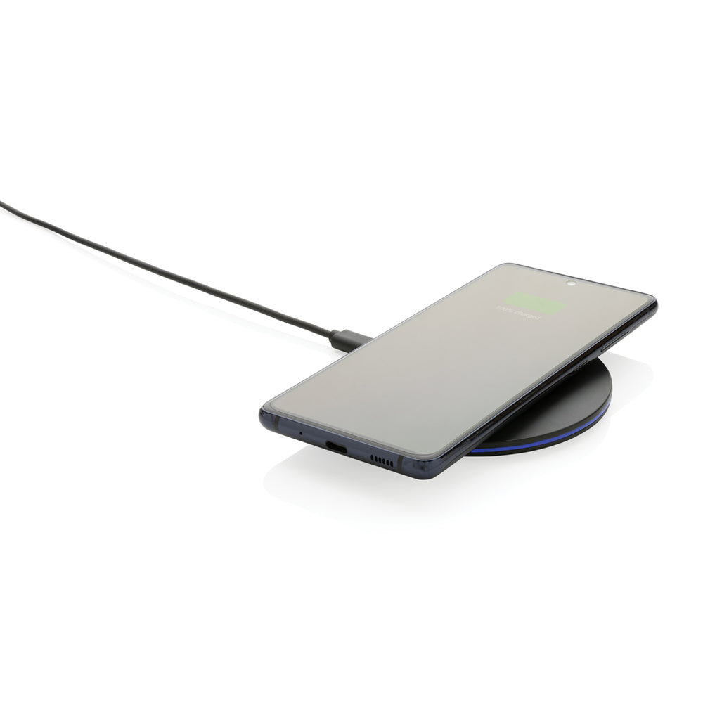 Branded RCS recycled plastic 15W Wireless fast charger